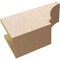 Ekena Millwork 6in. W x 8in. H x 16in. L Moab Woodgrain TimberThane Rafter Tail, Primed Tan RFTUR06X08X16MOARCPR - alternate 2